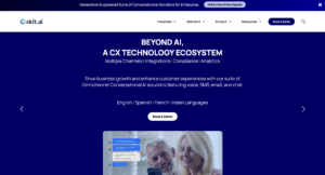 Skit.ai Website